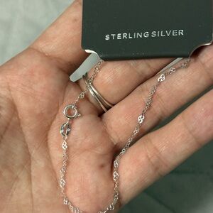 Sterling Silver Women's Necklace